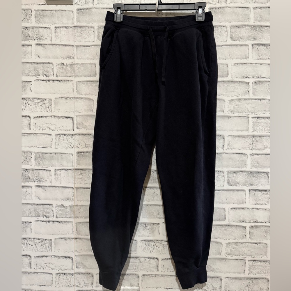 Women’s Tek Gear black pull on jogger sweatpants ultra soft fleece Small